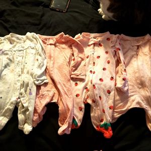 Newborn Girl Sleepers